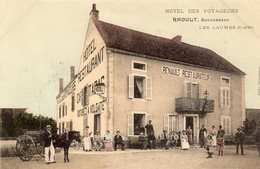LES LAUMES (côte D'or 21) Hôtel Des Voyageurs  RAOULT Successeur - Venarey Les Laumes