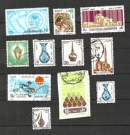 Egypte N°1355, 1356, 1362, 1376, 1379, 1400, 1401, 1408, 1409, 1417, 1462 Cote 3.95 Euros - Used Stamps