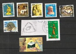 Egypte N°1693, 1727 à 1731, 1734, 2002 Cote 3.15 Euros - Used Stamps