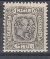 +Iceland 1907. AFA / MICHEL 52. MNH(**) Lightly Hinged??? - Nuovi