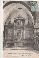 *** 82  ***  LAUZERTE  Intérieur De L'église Saint Barthelemy - Précurseur Timbré TTB - Lauzerte