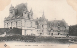 Delcampe - *** 41 ***  SAINT AIGNAN  Le Château Cour Intérieure Neuve Précurseur TTB - Saint Aignan