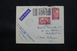 SOUDAN - Enveloppe De Koulikoro Pour La France En 1940 Avec Cachet De Contrôle, Affranchissement Plaisant - L 57806 - Lettres & Documents