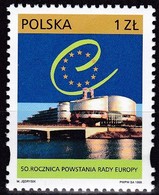Polen, 1999, 3762, MNH **, 50 Jahre Europarat - Neufs