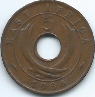 East Africa - Edward VIII - 1936 - 5 Cents - KM23 - Britse Kolonie