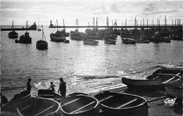 ¤¤  -  LA TURBALLE  -  Contre Jour Sur Le Port  -  Bateaux De Pêches    -  ¤¤ - La Turballe
