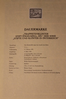 Schwarzdruck Auf Schwarzdruckblatt Österreich 1990 Zur Ausgabe: Stifte Und Klöster In Österreich:Stift Engelszell - Andere