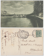 Roma - Lungotevere Da Ponte S.Angelo, 1918 - Fiume Tevere