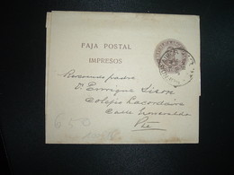BJ EP SAN MARTIN 2c OBL. JUI 16 1910 BUENOS AIRES - Covers & Documents