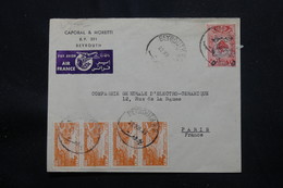 LIBAN - Enveloppe Commerciale De Beyrouth Pour Paris En 1949, Affranchissement Plaisant Recto / Verso- L 57864 - Lebanon