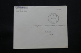 CONGO BELGE - Enveloppe En Franchise De Bunia Pour Buta En 1957 - L 57873 - Storia Postale