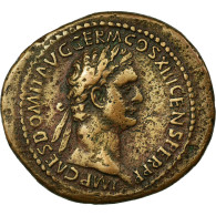 Monnaie, Domitia, As, Roma, TTB+, Cuivre, Cohen:329 - Les Flaviens (69 à 96)