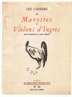 Les Cahiers De Marottes Et Violons D'Ingres N°36 Mars-Avril 1955 Revue Réservée Au Corps Médical - Medicine & Health