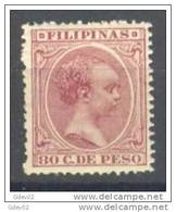 FLPN130-L3603TEUESCOLSC.Philipines  Alfonso  Xlll.FILIPINAS ESPAÑOL.1896/7.(Ed  130**) Sin Charnela.MUY BONITO - Otros & Sin Clasificación