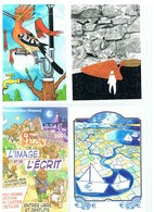 Série De 64 Cartes Postales Les Proverbes Et Dictons Du 4 ème Salon De L'image Et De L'écrit à Montmorillon En Juin 2007 - Andere Zeichner