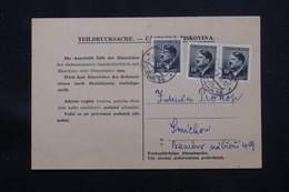 BOHÊME ET MORAVIE - Carte De Correspondance De Praha En 1945 , à Voir - L 57912 - Briefe U. Dokumente