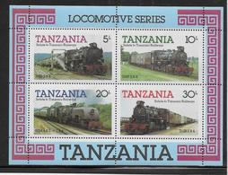 Thème Trains - Tanzanie - Neuf ** Sans Charnière - TB - Eisenbahnen