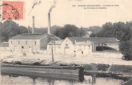 94-NOGNETèSUR-MARNE- LE QAUI DU PORT, LA FABRIQUE DE QUININE - Nogent Sur Marne