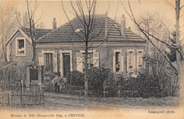 94-CRETEUIL- MAISON DE MELLE MARGURITE GAY - Creteil