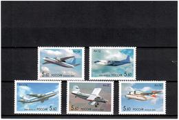 Russia 2006 . Airplanes AN. 5v X 5.60 . Michel # 1295-99 - Unused Stamps