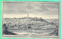 THUIN - VUE DE LA VILLE AU XVIII° SIECLE - Thuin