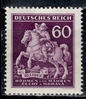 DR+ B&M Böhmen Und Mähren 1943 Mi 113 Mnh Postreiter - Ungebraucht
