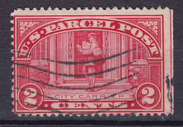 United States Paketmarke 1912 Mi. 2a   2c. Stadtbriefträger - Paketmarken