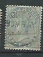 Inde Anglaise  Yvert  N°  43 Oblitéré  " Bombay "   - Ai 28302 - 1882-1901 Imperio