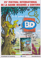 Bandes Dessinées : Contern (Luxembourg) 25è Festival Internat De La BD 21-22 Juillet 2018 Le Marsupilami - Comics