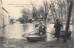 94-JOINVILLE-LE-PONT- INONDATION DE JANVIER 1910 QUAI BEAUBOURG - Joinville Le Pont