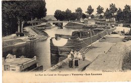 LES LAUMES(côte D'or 21)  Le  Port Du Canal De Bourgogne - Venarey Les Laumes