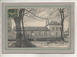 CPA - (87) BUSSIERES-POITEVINE - Aspect De La Maison D'Ecole Des Filles En 1918 - Bussiere Poitevine