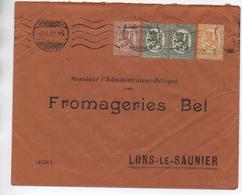 1929 - ENVELOPPE De HELSINKI (SUOMI FINLAND) Pour LONS LE SAUNIER (JURA) - Brieven En Documenten