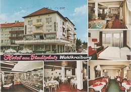 AK Waldkraiburg Hotel Cafe Am Stadtplatz Stadtcafe Konditorei Restaurant Stadtkeller A Kraiburg Mühldorf Am Inn Ampfing - Waldkraiburg