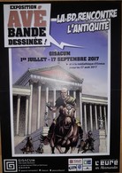 Affiche CLECH Jacky Exposition La BD Rencontre L'Antiquité Gisacum Evreux 2017 - Affiches & Offsets