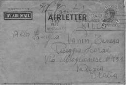AUSTRALIA - AEROGRAMME 1952  PERTH  - ITALY /ak1001 - Aérogrammes
