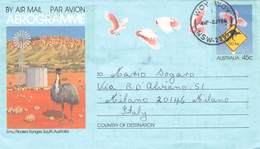 AUSTRALIA - AEROGRAMME 1986 WOY WOY - ITALY /ak1002 - Luchtpostbladen