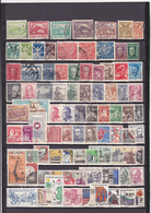 UN LOT DE 244 TIMBRES OBLITéRéS - Collections, Lots & Séries