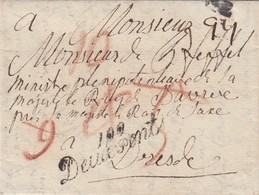 LETTRE. 3 MAY 1812. EN ITALIQUE. 100 / Deux Ponts . Mr Le PREFET MINISTRE PLENIPOTENTIAIRE à DRESDE  /   2 - 1792-1815: Dipartimenti Conquistati