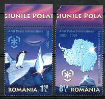 ROUMANIE. N°5399-5400 De 2009. Année Polaire Internationale. - Anno Polare Internazionale