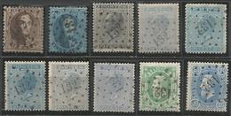 BELGIQUE - Oblitération(s) LP132 FONTAINE-L'EVEQUE - Postmarks - Points