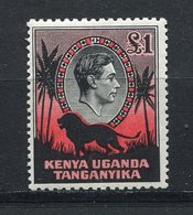 Kenya Et Ouganda - N° 62b * - Neuf Avec Charnière  - Dentelure 3/4x13 - RARE - - Kenya, Oeganda & Tanganyika