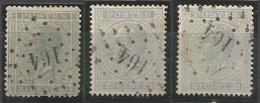 BELGIQUE - Oblitération(s) LP164 HAM-SUR-HEURE - Postmarks - Points