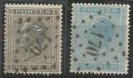 BELGIQUE - Oblitération(s) LP170 HASSELT - Postmarks - Points