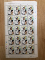 Gabon Gabun 1998 Mi. 1418 SHEET Mère Teresa Mutter Mother Of Calcutta 20 Stamps  MNH** - Mother Teresa