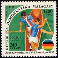 MADAGASCAR 1992 - OLYMPIC GAMES BARCELONA '92 - CANOEING - MINT - Kanu