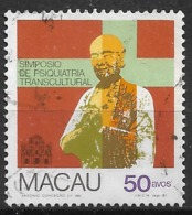 Macao Macau – 1981 Psychiatry Symposium 50 Avos - Used Stamps