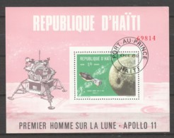 Haiti 1969 Mi Block 39 APOLLO 7 + 8 MISSIONS - Nordamerika