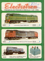 Catalogue ELECTROTREN 1980s Brochure 1:87 HO + HELJAN - En Espagnol - Non Classés