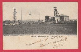 Tamines - Charbonnage Ste. Barbe N° 5  - 1905 ( Voir Verso ) - Sambreville